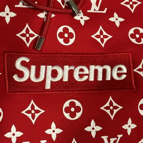 felpa supreme louis vuitton resell